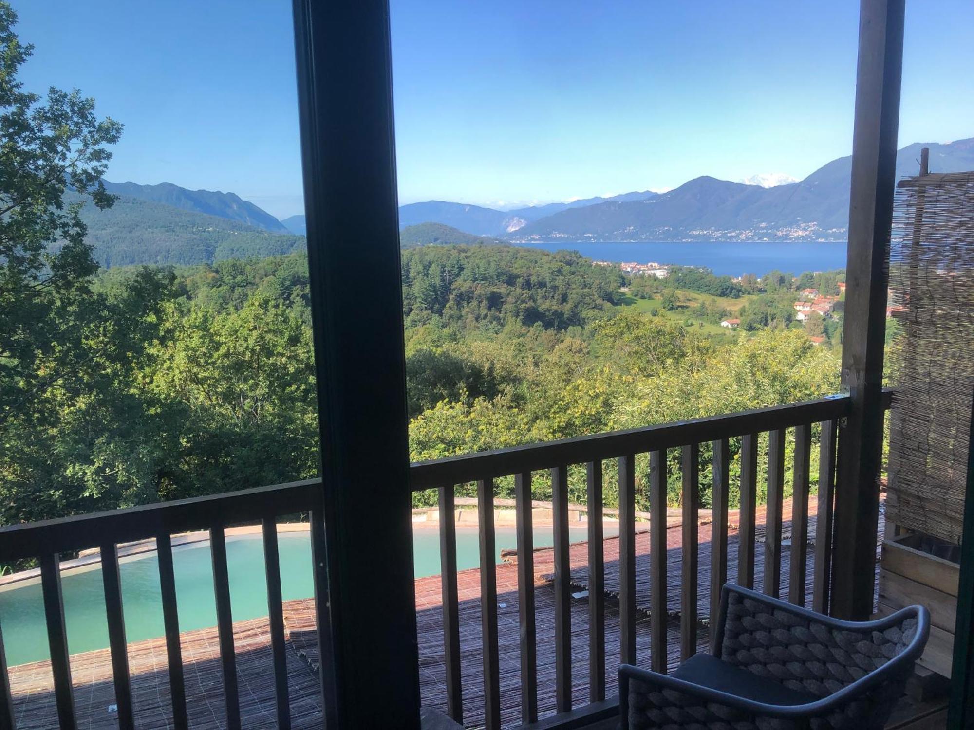 Agriturismo Voeuja Lago Maggiore Luino Dış mekan fotoğraf